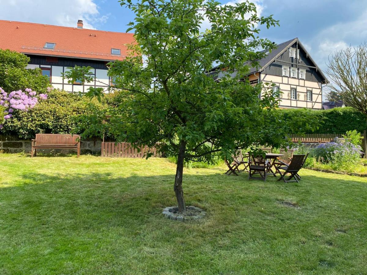 Urlaubsfreude Biedermann Haus Gluecksstein - Mondstein Leilighet Bad Schandau Eksteriør bilde