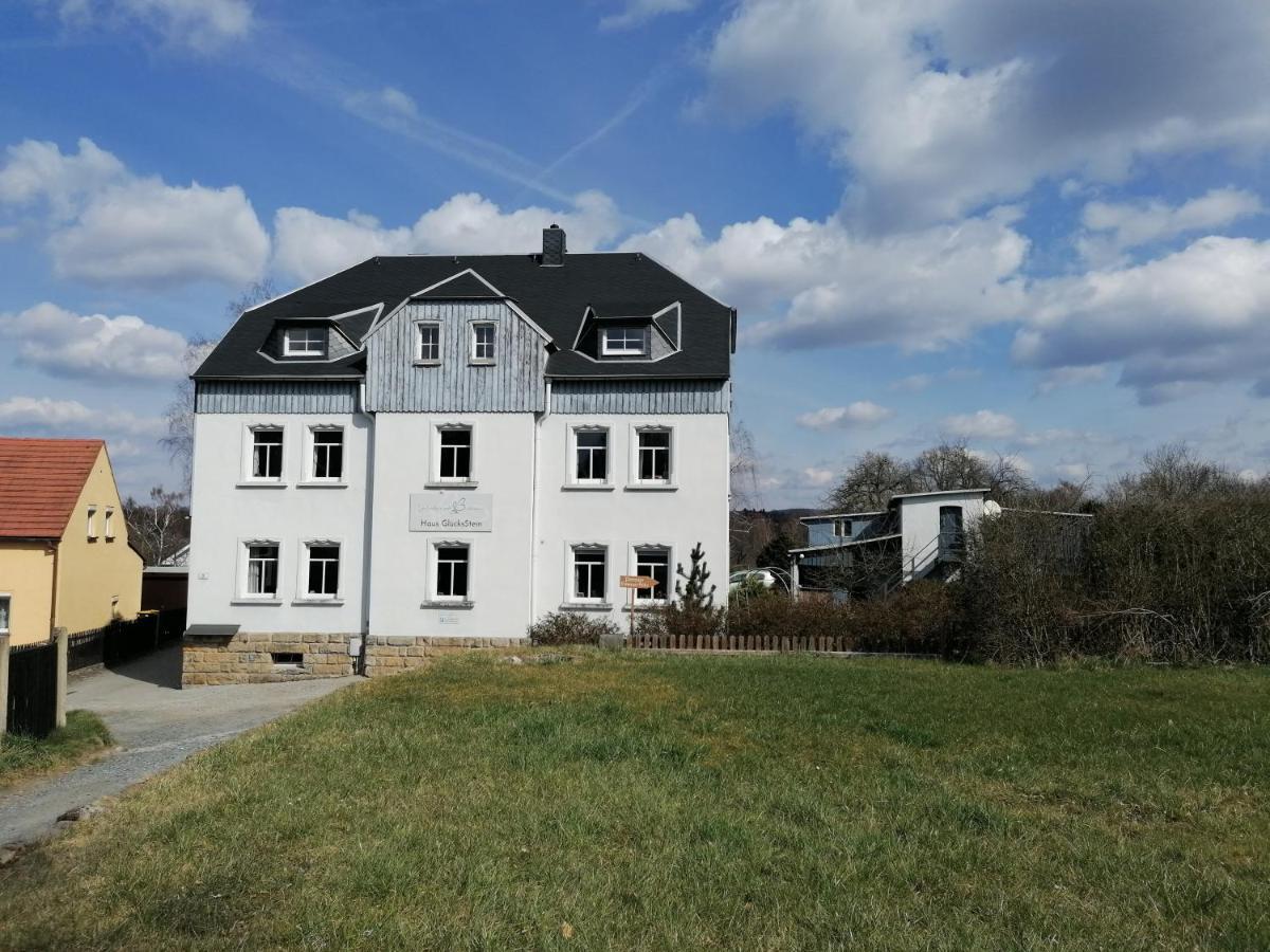 Urlaubsfreude Biedermann Haus Gluecksstein - Mondstein Leilighet Bad Schandau Eksteriør bilde